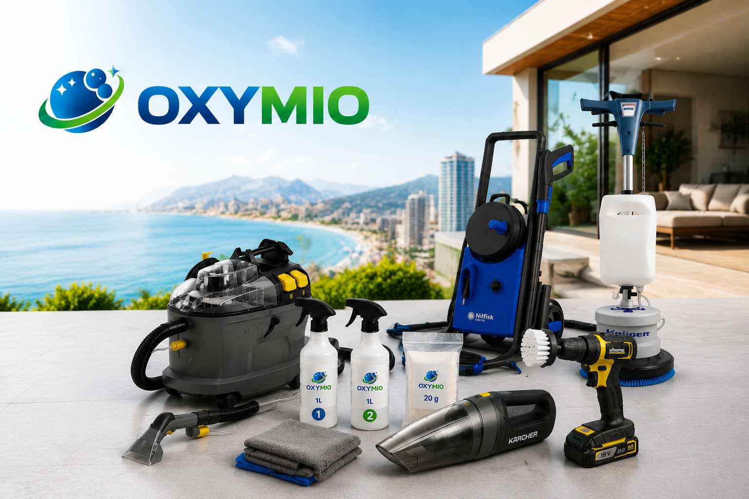 Equipamentos e estrutura Oxymio